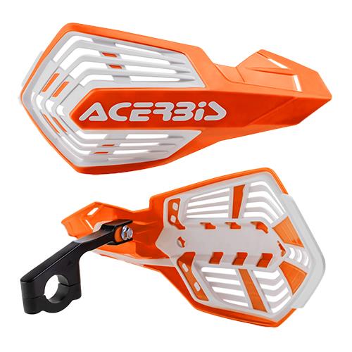 Acerbis X-Future MX Handguards Orange White Husqvarna FX TC TE Motocross
